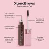 MCoBeauty XtendBrows Treatment Gel, Medium/Dark