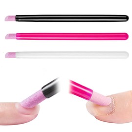 Cuticle Pusher Pen Cuticle Remover Cuticle Pusher Cuticle Scraper Slim Quartz Nail Art Pen Ceramic Pusher Medium Nail Art Tool Multifunction Convenient Easy to Use