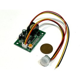 Motion Sensor relay module 12v dc IR infrared PIR body A7
