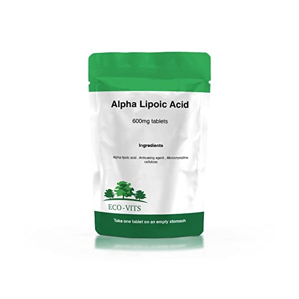 R-Fraction Alpha LIPOIC Acid 600mg 60 Capsules antioxidant Blood Sugar