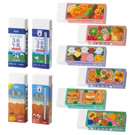 Plus AIR-IN Wakuwaku! Bento Series ER-100AN 36-644 x 10 Omurice Omurice Shima-teas, Rice Bread Sand, Milk, Barley Tea, Set of 10