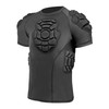 Jormino Padded Compression Shirts with Chest, Rib, Shoulder & Back