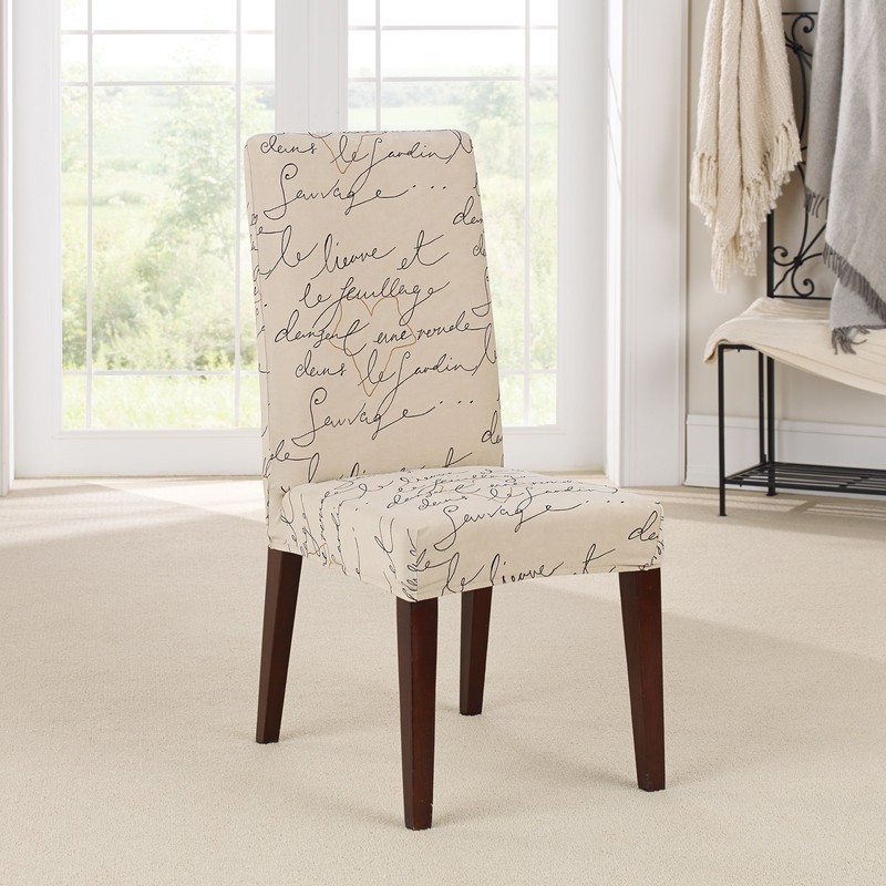 SureFit Stretch Pen Pal by Waverly Dining Chair Slipcover -