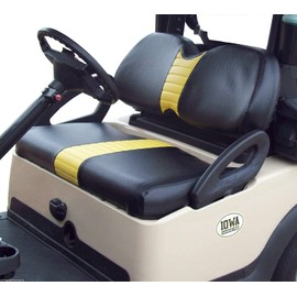 Club Car Precedent "STAPLE ON" Golf Cart Seat Cover (1 Stripe)