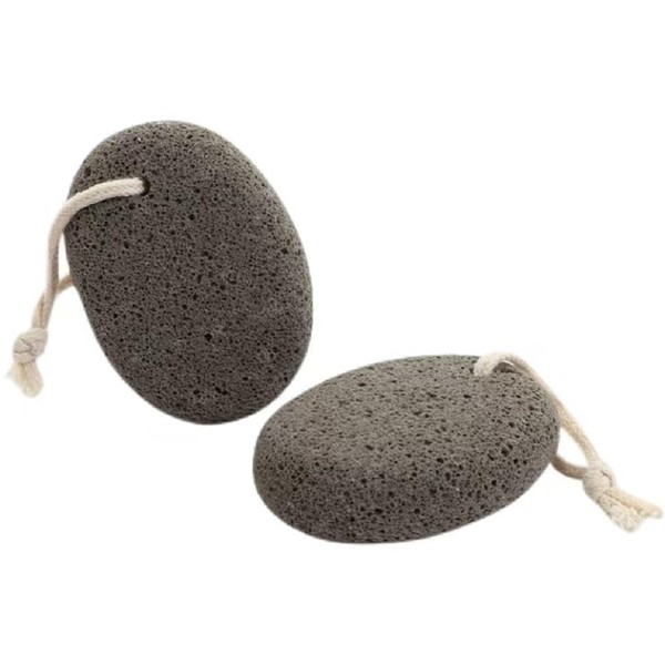 Foot Pumice Stone for Callus Removal and Exfoliation (2 Packs)