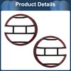 INFINAUTO Headlight Trim Bezel Headlamp Bezel Headlight Cover Decor for