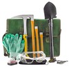 Esterno Rockhound & Rock Mining Kit (Deluxe 15-Piece Set); Rockhound
