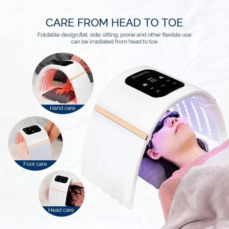 ForeverLily Máquina Facial De Luz Led Para Cuidado De La