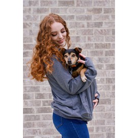 Unisex Hoodies Pet Holder Cat Dog Large Pouch Carriers Sweatshirt Cat Space Pullover Top