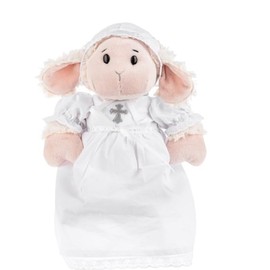 Ganz Plush-Christening Lamb-Cream (10")