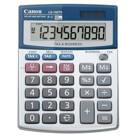 Canon LS-100TS Desktop Calculator, Grey