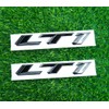 Pair Set LT1 Emblem 3D Side Fender Door Badges Sticker