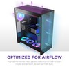 NZXT H7 Flow 2024 - Mid-Tower ATX Airflow Case -