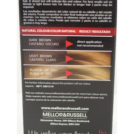 3 x Mellor & Russell Simply Colour Permanent Hair Colour 6.3 Natural Golden Blonde by SIMPLY COLOUR