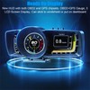 Car HUD Head Up Display, OBD+GPS Smart Gauge with Test