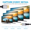 NFHK Micro HDMI 2.1 Ultra Thin HDTV Cable 8K 4K