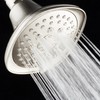 AquaDance Satin Nickel Hot Oval Square Style 6-setting High-Pressure Luxury