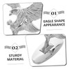 MUCKLILY 3D Metal Front Logo Eagles Car Magnet Hood Ornament