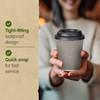 Signature Packaging - Ripple Coffee Cup Lids - 8oz (236ml)