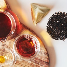 Grace Farms Organic Earl Grey Black Tea, 50 Sachet Pouch | Bergamot Oil | Fairtrade & Kosher |Gives Back 100% of Profits