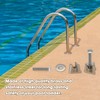 upuuup inground Pool Ladder Anchors 2 Pack | Replacement Perma-Cast