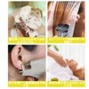 LUYING Ear Caps, Disposable Ear Covers, Approx. 300 Pieces, Hair