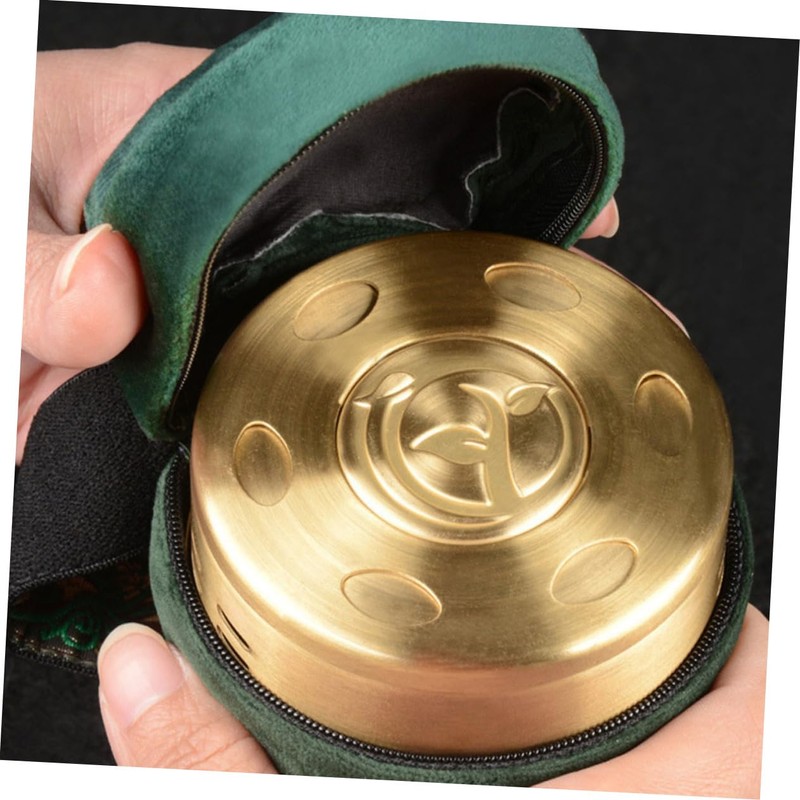 Ipetboom Copper Moxibustion Box Portable Moxa Therapy Equipment for Relief