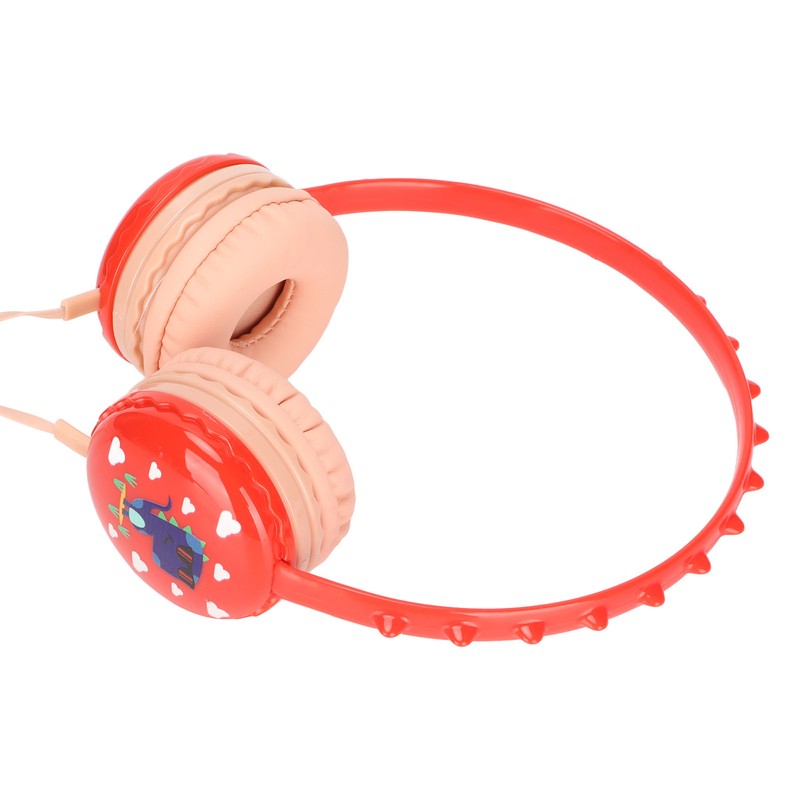 Kids Wired Headphone 3.5mm Jack Stereo Adjustable Headband Cute Child