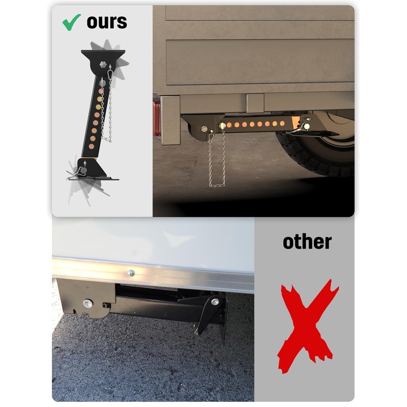 Sulythw Trailer Stabilizer Jacks Telescoping RV Camper Accessories 2PCS Adjustable