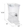 Buddeez Clear Tritan 2.5 Gallon Party Top Beverage Dispenser with
