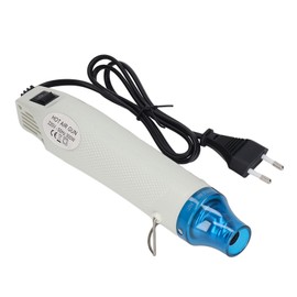 300W Mini Heat Gun Ventilated Lightweight White Handheld Heat Gun Hot Air Gun   for DIY Craft Embossing
