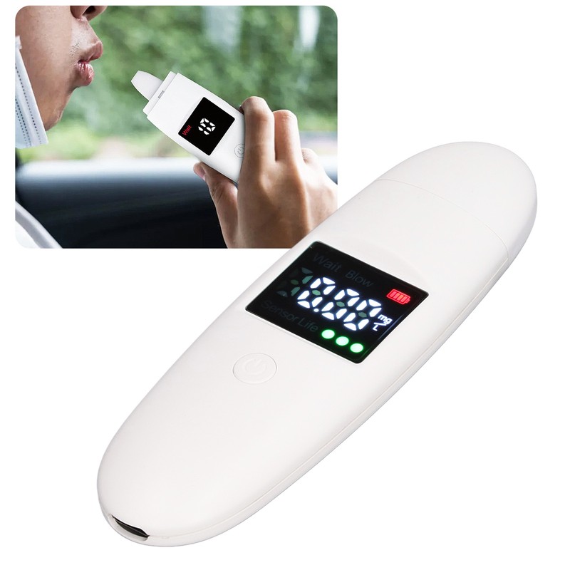 Alcohol Breath Tester Professional Accurate Portable Tester Digital LCD Display
