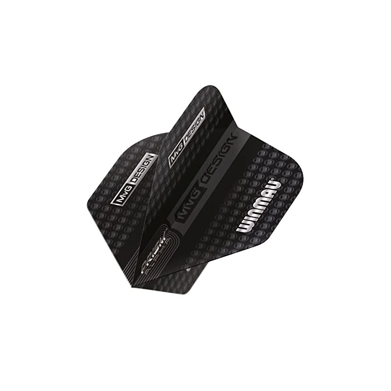 WINMAU Prism Alpha Michael Van Gerwen MvG Logo Black and