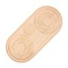 Salt Rimmer Pine Wood Sugar Rimmer Waterproof Holder Bar Tool
