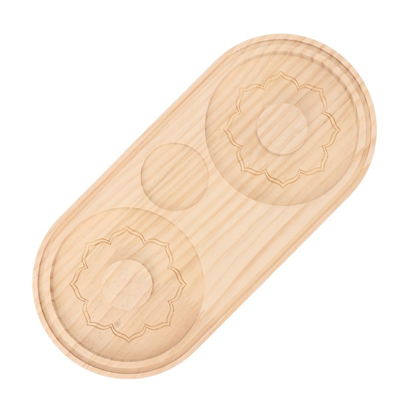 Salt Rimmer Pine Wood Sugar Rimmer Waterproof Holder Bar Tool