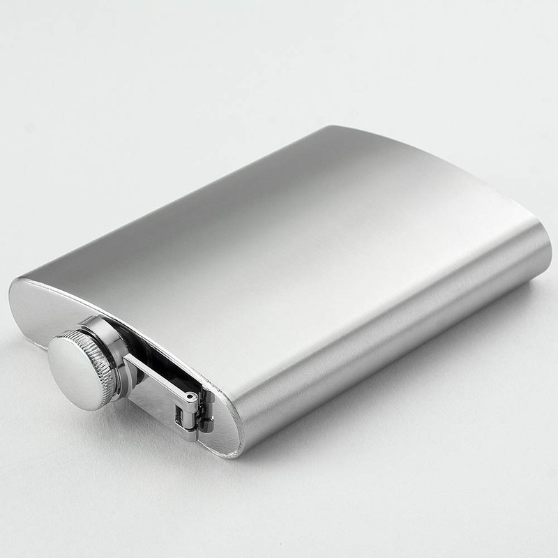 YWQ Solid Flasks Stainless Steel Flask & Funnel Set, 8