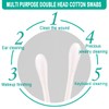 Pack of 200 Individually Wrapped Cotton Buds Individually Wrapped Double