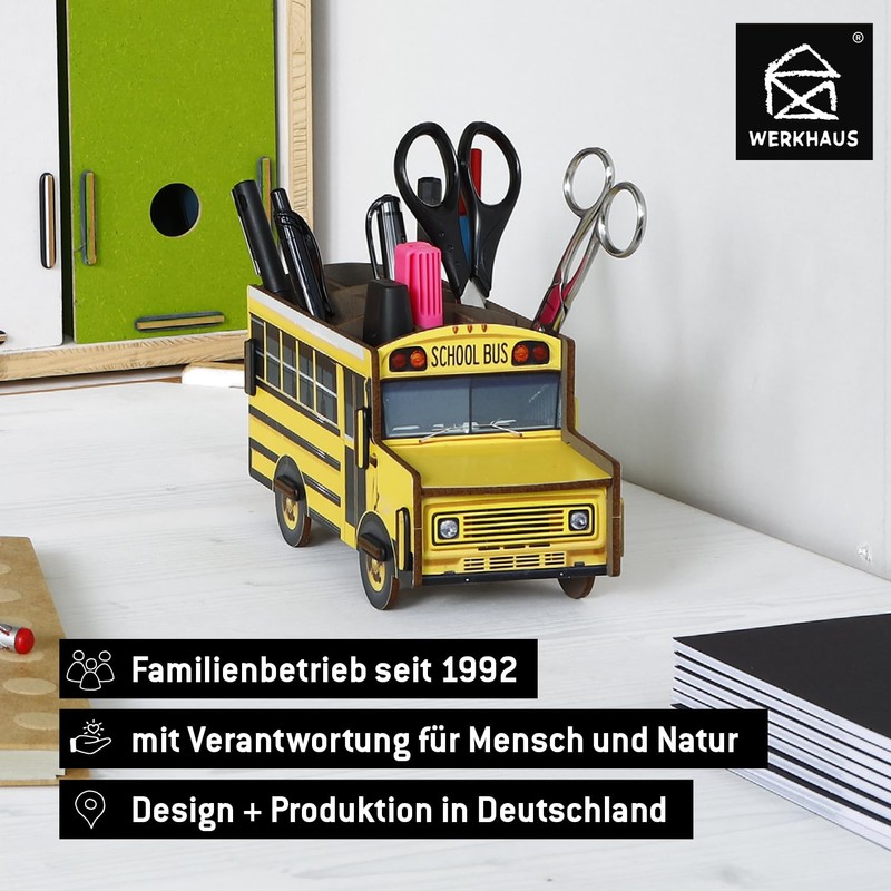 Werkhaus 2009 – Pen Holder with Form of American School