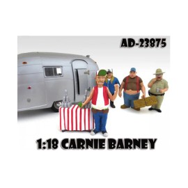 DCD Carnie Barney 1:18 Diecast Model Cars Trailer Park Figure American Diorama Minifigure Collection