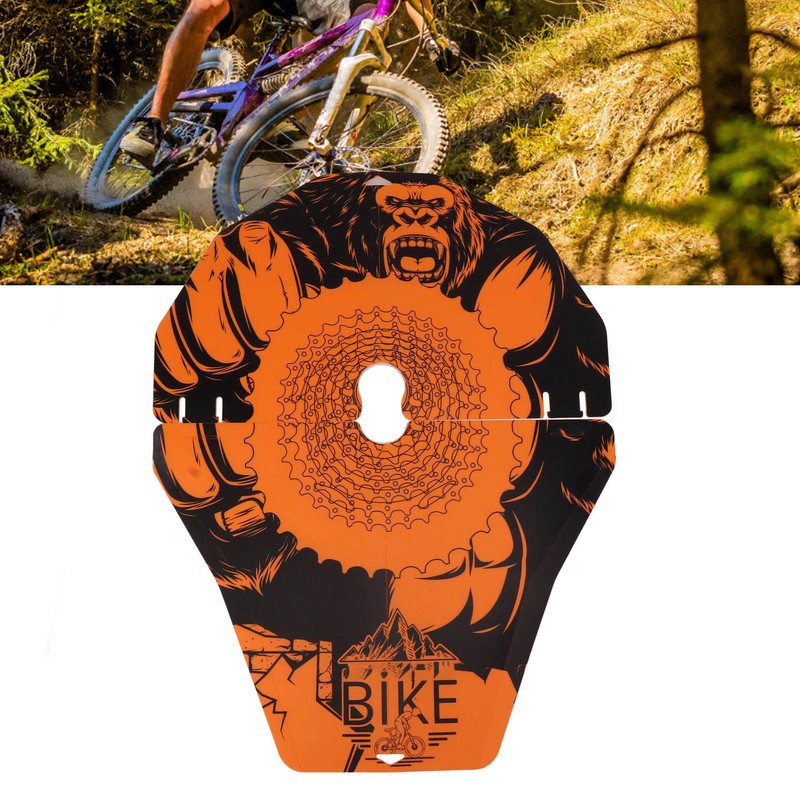 2Pcs Bicycle Wash Cover PP Oil Stain Prevention Wear Resistance