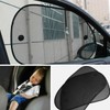 2 Pack Universal Car Window Shade, Cling Sunshade - Sun,