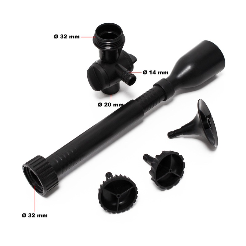 SunSun Replacement Filter Pump CUF-2500/5000/6000 Fountain Attachment Complete