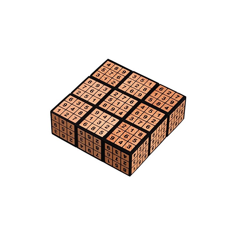 Philos 3514 Puzzle Game Sudoku Fun, Brown