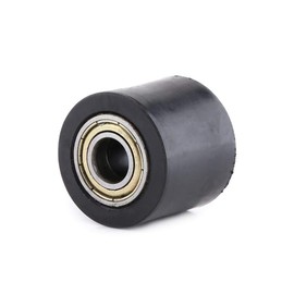 10 mm Chain Roller, Chain Roller Motorcycle, Chain Roller Tensioner Pulley Wheel Guide 10 mm Drive Chain Roller Sledge Tensioner Wheel Guide for Street Bike Motorcycle ATV (Black)