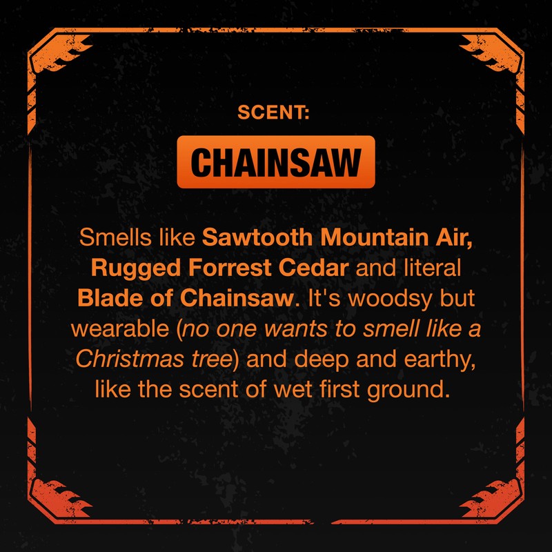 Jake Paul Chainsaw Body Spray for Men By W, Odor