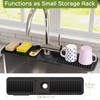 24 Inch Silicone Faucet Mat for Kitchen Sink Splash Guard