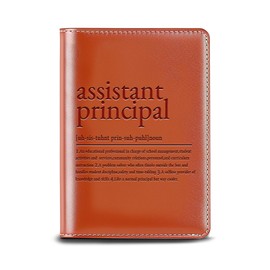 Assistant Principal Gift Assistant Principal Definition Leather Notebook Assistant Principal Appreciation Gift End of Years Back to School Gift for Assistant Principal Week (Assistant Principal CA)