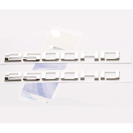 Yoaoo 2x OEM Chrome 2500Hd 2500 Hd Nameplates Emblems Alloy Badges for Gm Silverado Sierra