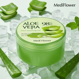 Mediflower 알로에베라 프레시 수딩젤 300mlx3 Aloe Vera Fresh Soothing Gel 300ml x 3