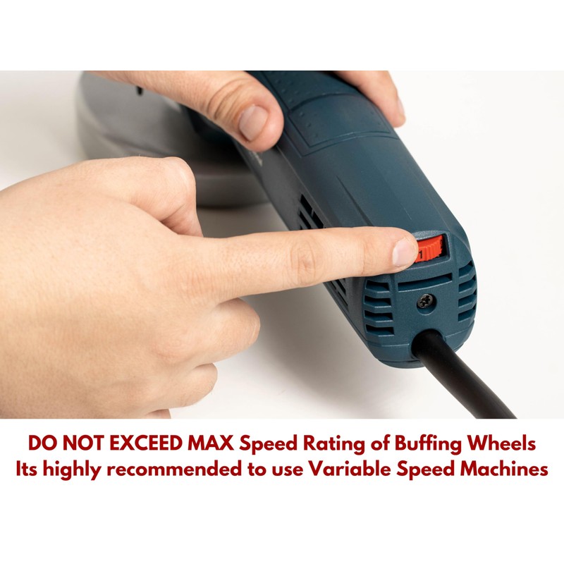 LINE10 Tools Airway Buffing Wheels Grinder Buffer Extension Adapter 5/8"-11